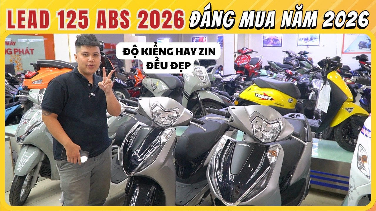 Honda Lead 125 Abs 2026: Chiếc Xe Nên Mua Trong Năm 2026 | CUA Vlog61