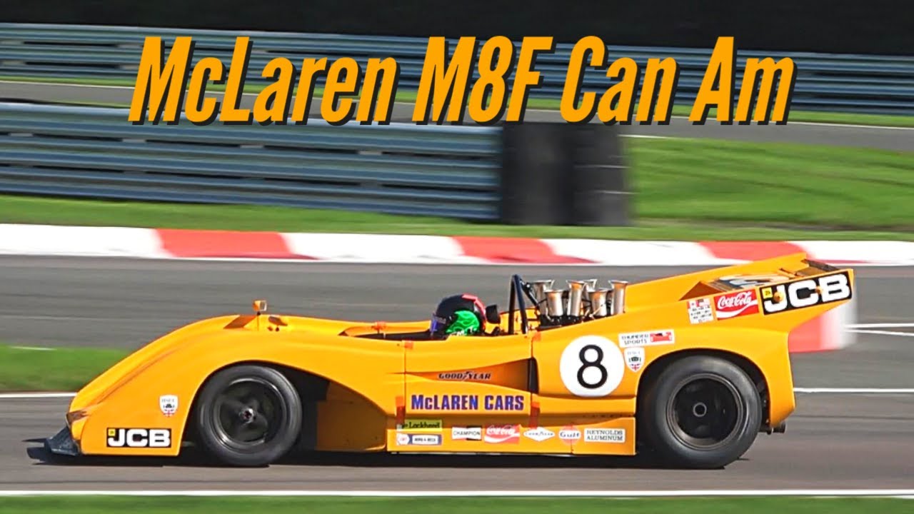 McLaren M8F - 800BHP 8.8 LITRE V8 - CAN AM THUNDER! [HD]