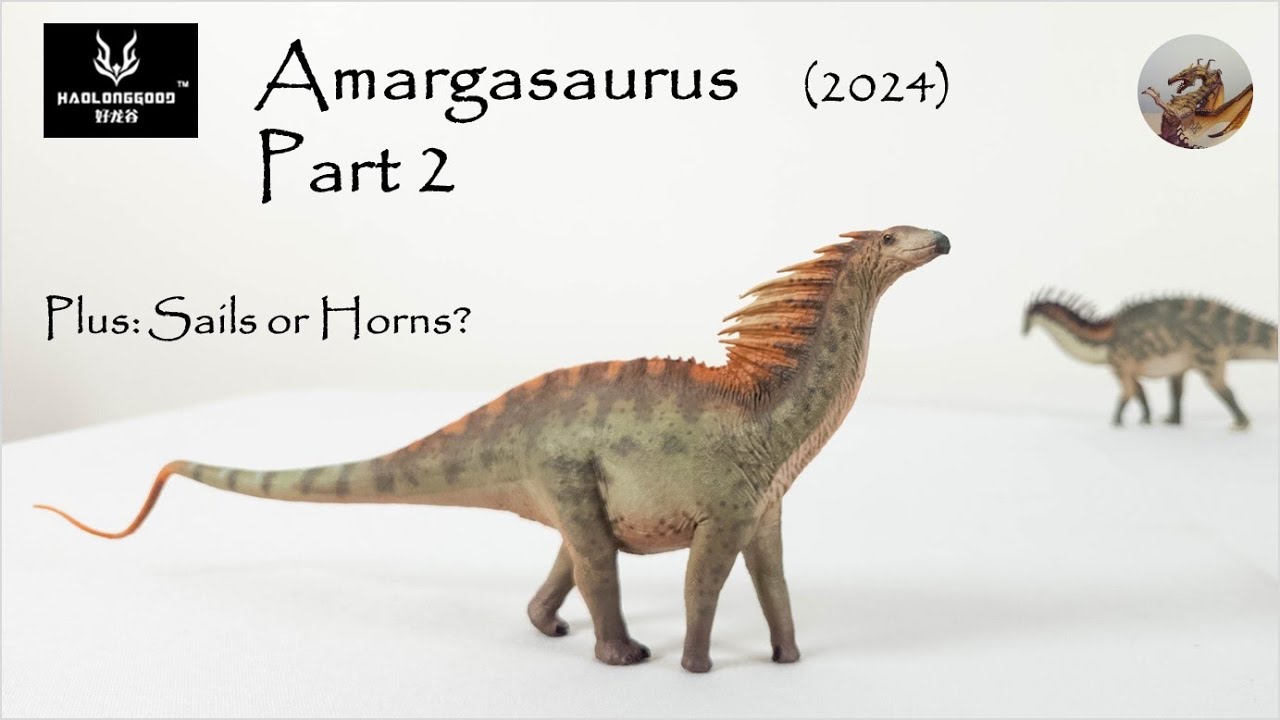 312: Обзор Haolonggood Amargasaurus (Амаргазавр Долины Добрых Драконов), часть 2