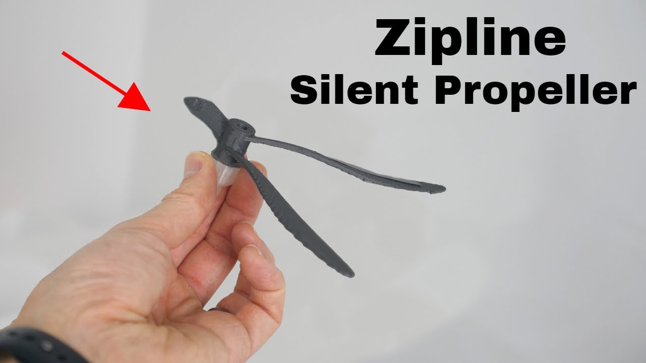 How Do Zipline's Silent Propellers Work?