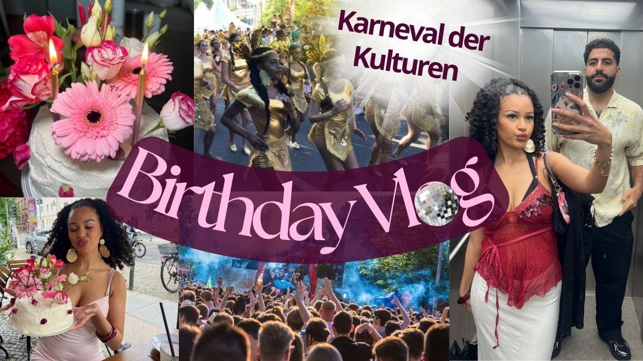 24 Stunden Birthday Vlog in Berlin🎂  Brunch, Karneval & Party🎉
