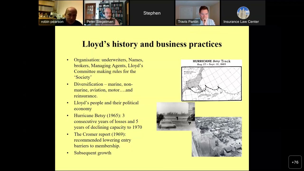 Delusions of Competence: The Near-Death of Lloyd’s of London, 1970-2002