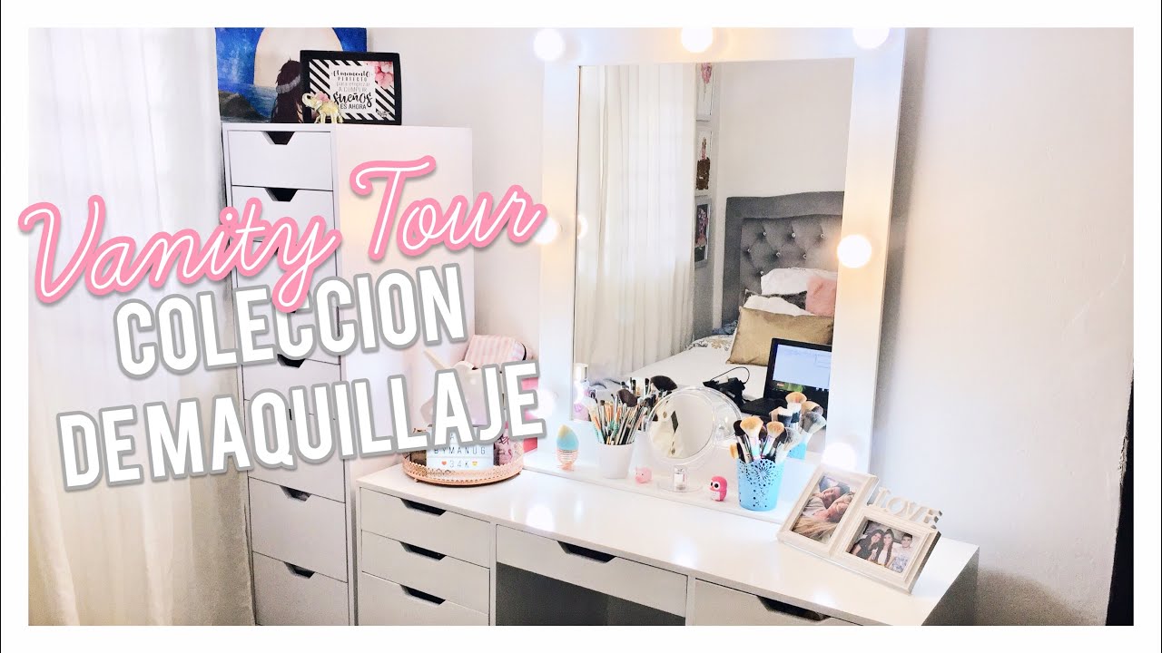 VANITY TOUR: COLECCIÓN DE MAQUILLAJE  2018 - Manuela Giraldo