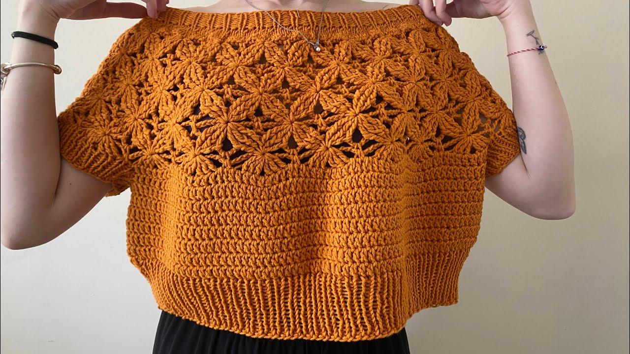 YAKADAN BAŞLAMALI AJUR  BAHARLIK BLUZ NASIL YAPILIR?