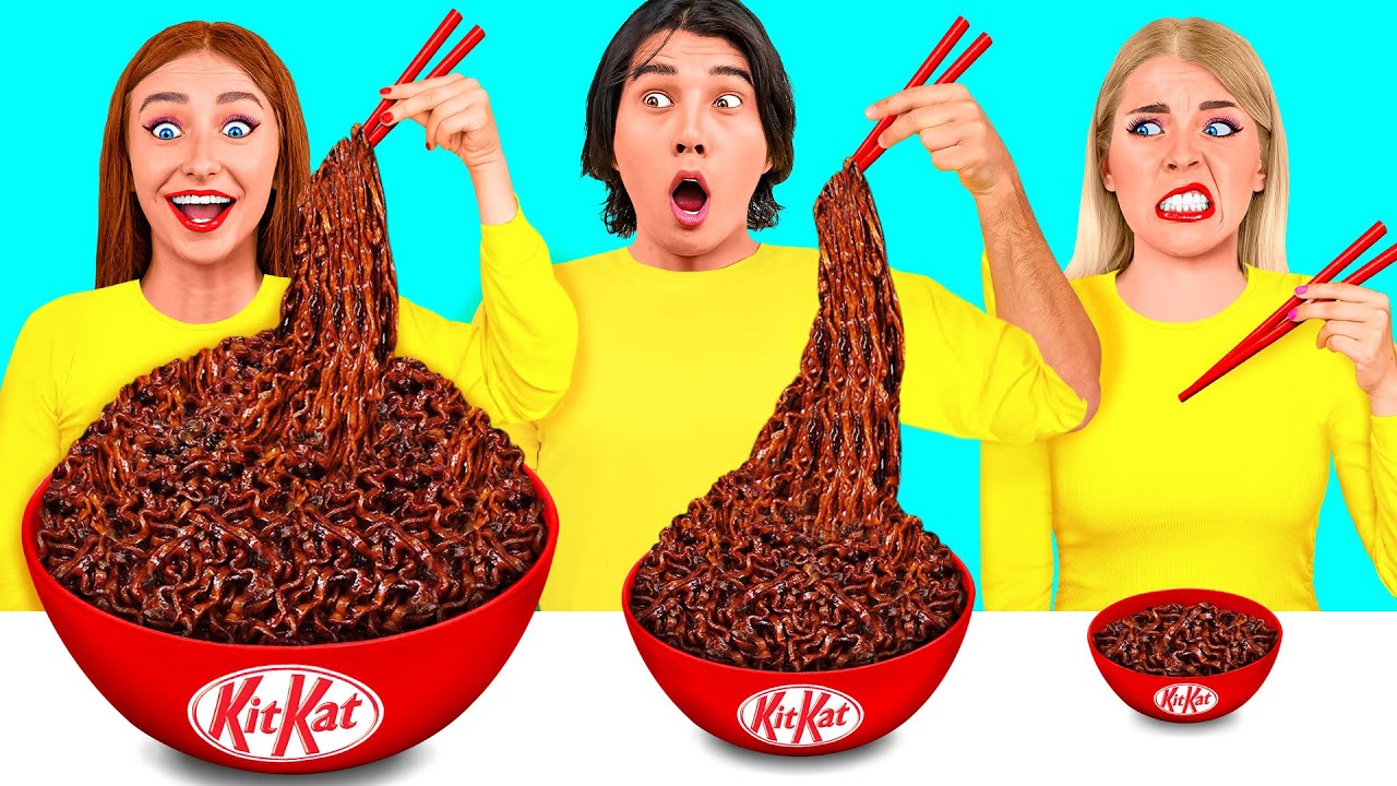 Big, Medium and Small Plate Challenge | Simple Secret Kitchen Hacks and Tools by TeenDO Challenge