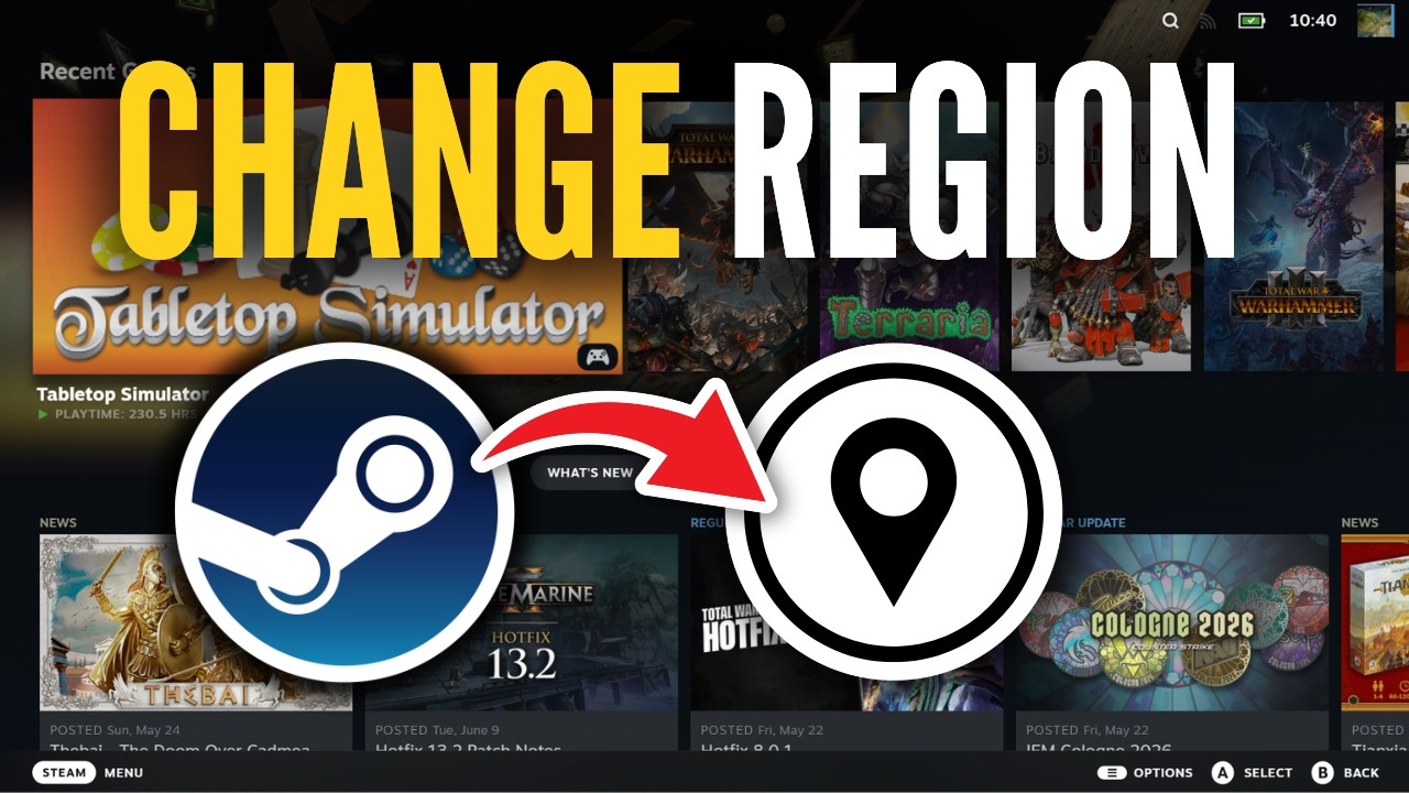 How To Change Region In Steam