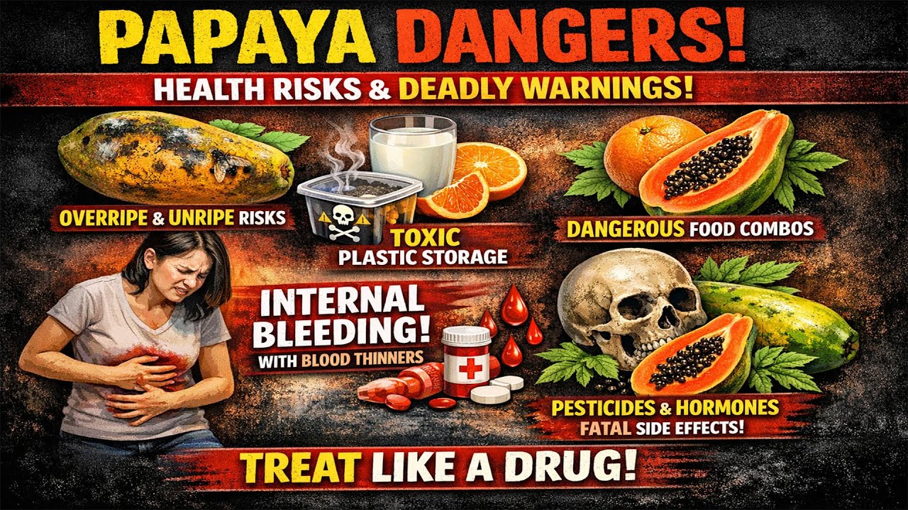Papaya Side Effects ⚠️ | Blood Thinners Ke Sath Papaya Kitna Khatarnak Hai? | Seniors Must Watch