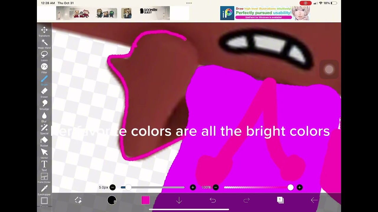Pov: emily makes a dandys world oc