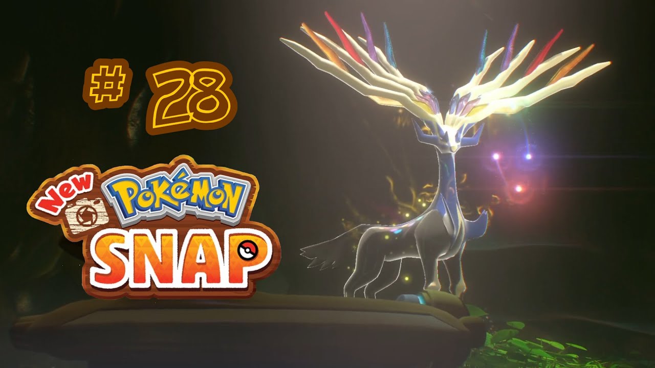 New Pokémon Snap - #28 Die Kraft von Xerneas + Lumina Xerneas in den Ruinen des Schutzes