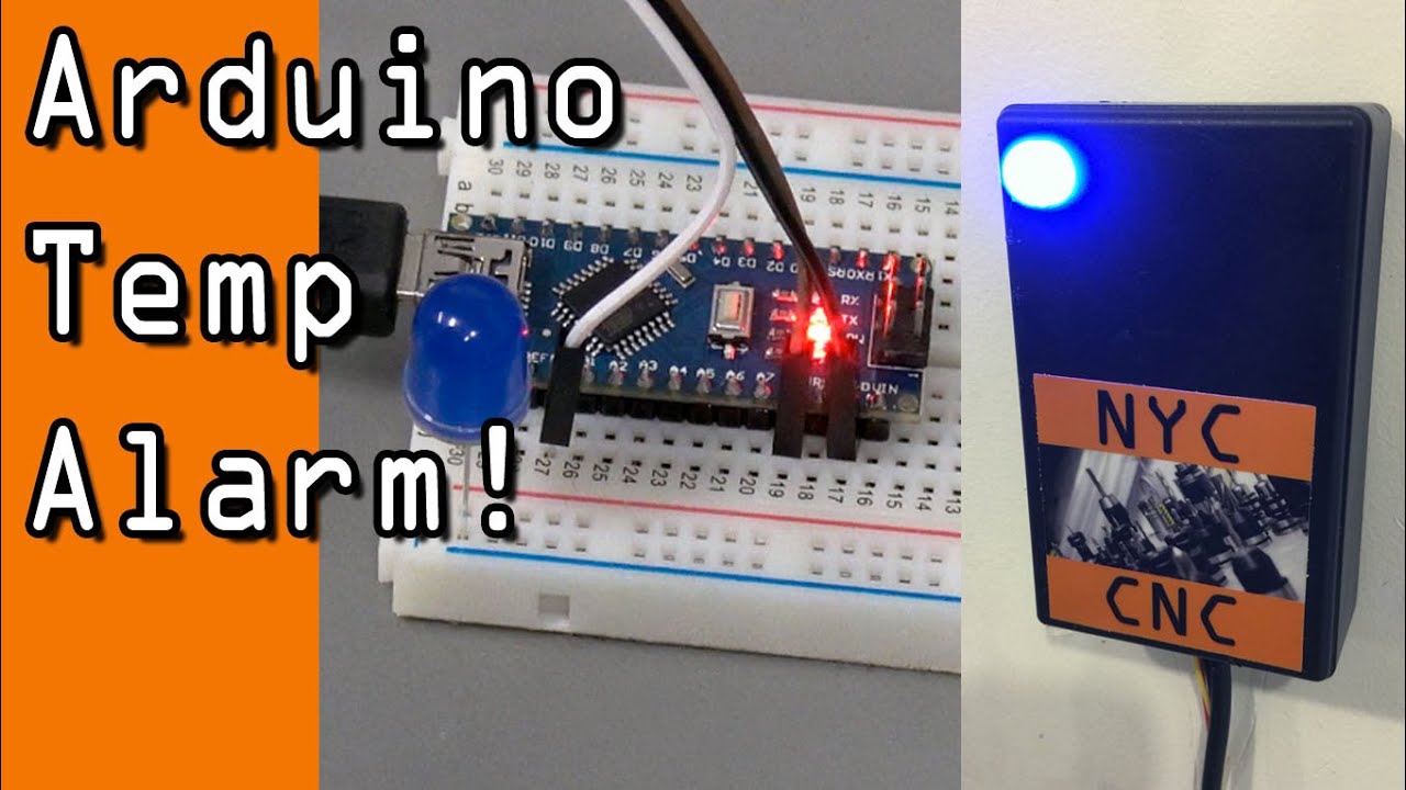 Arduino Freezer Temperature Alarm!  Widget108