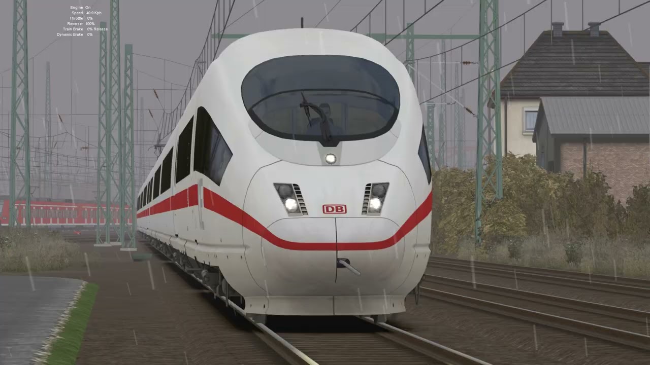 ICE 3M High Speed Passenger Service at Frankfurt