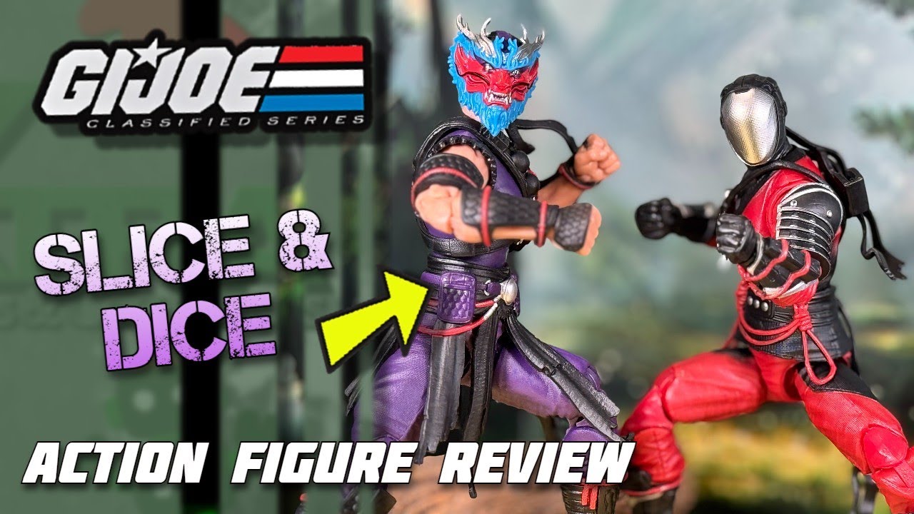 Slice & Dice | GI Joe Classified Review | Who Doesn't Love Ninjas?