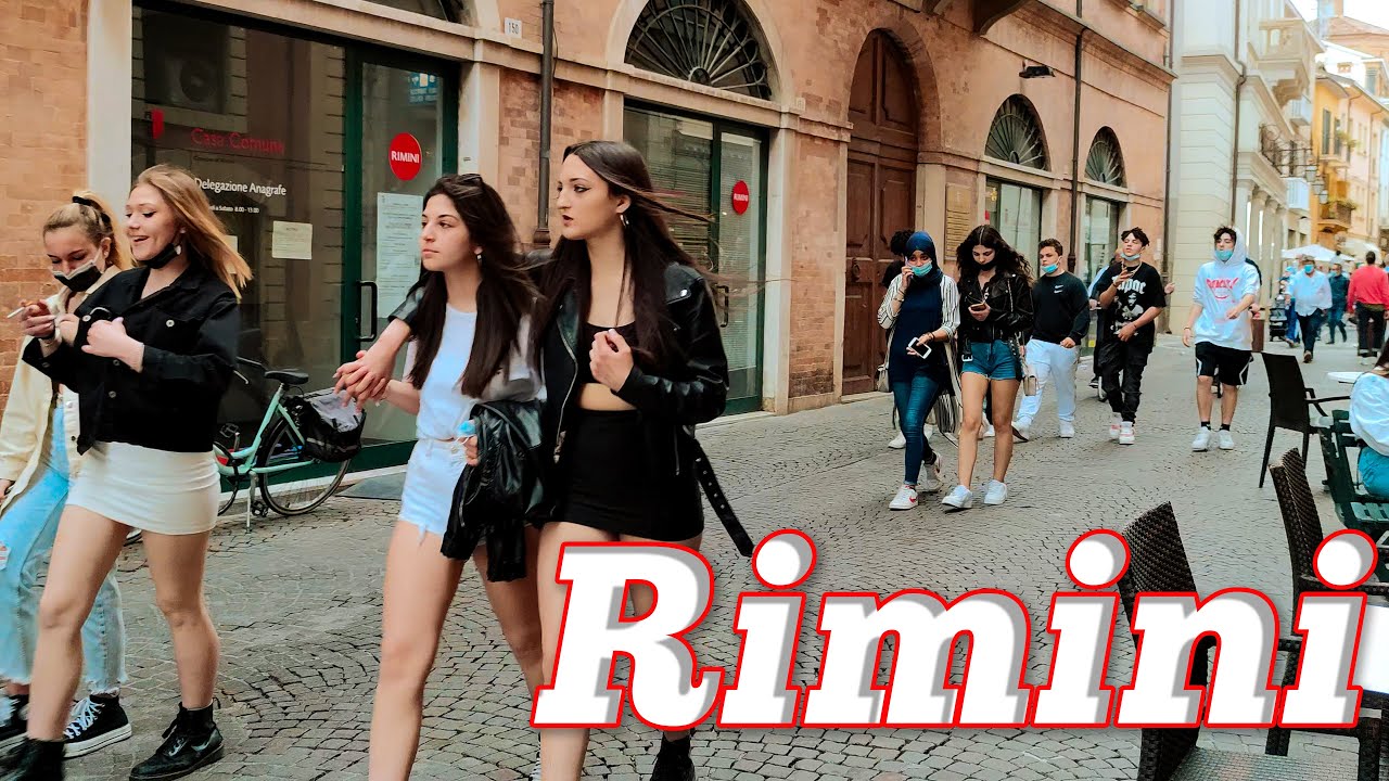 Awesome Rimini - Travel Guide. FULL VERSION. Italy  - 4k Walking Tour around the City. #Italy