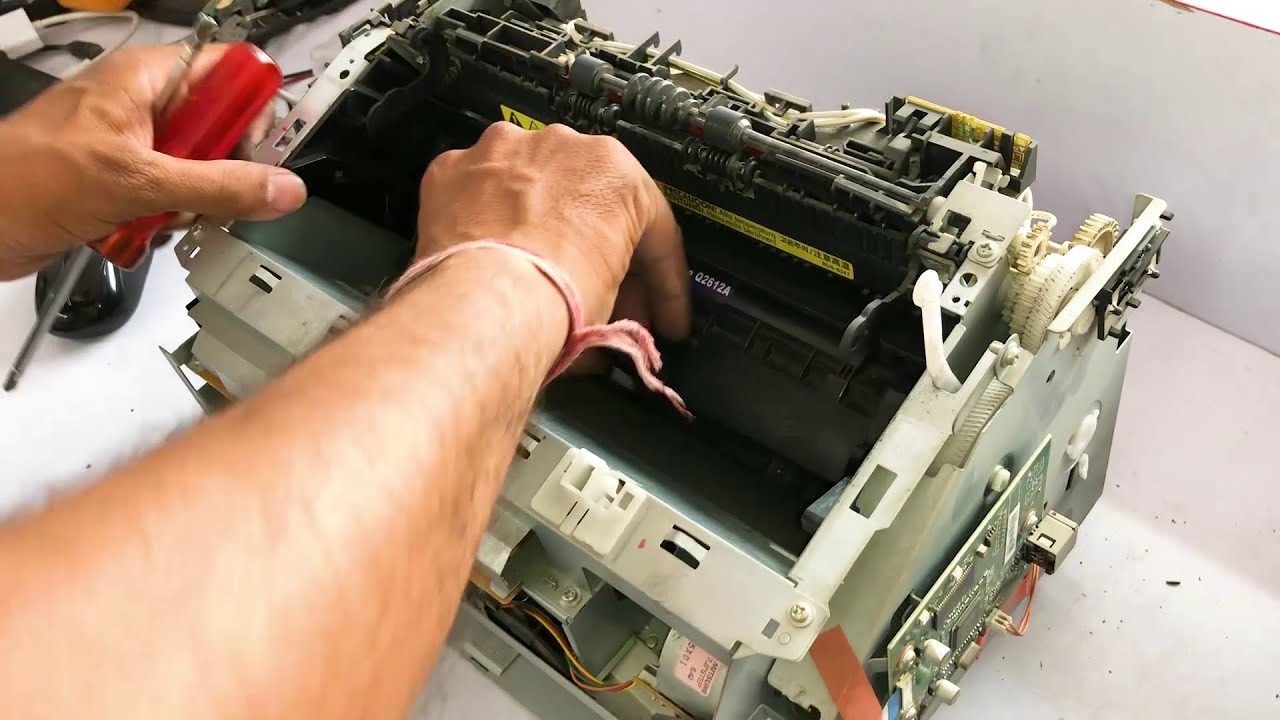 HP LaserJet 1020 Plus Printer Disassemble Full Service | Paper Jaam | Printer Open & Repair in Hindi