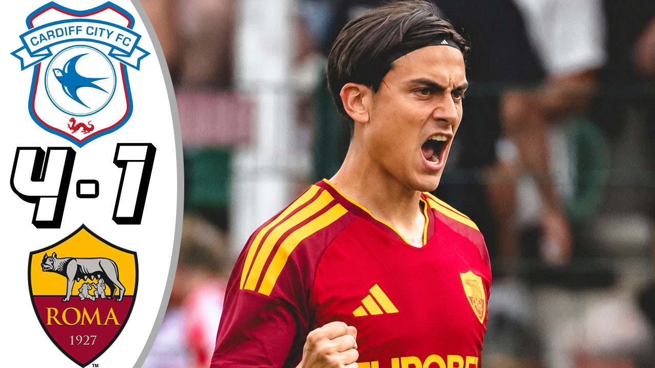 Roma vs Cardiff City 1-4- HL & GoaIs - Friendly Match 2026