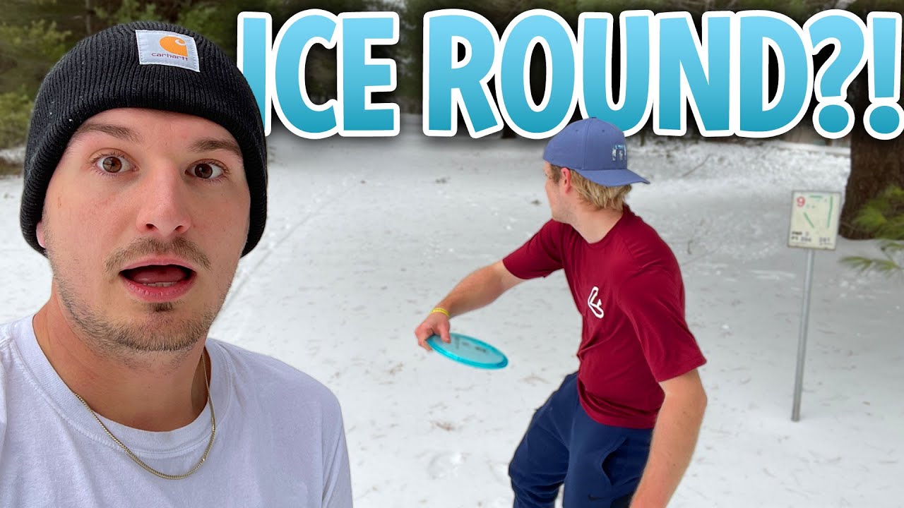 Hunter Gets Frostbite? | Disc Golf Grit Series: Ice Round