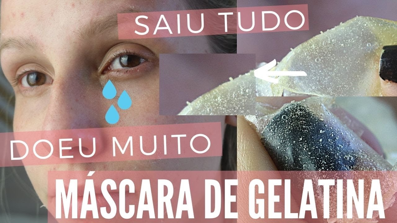 FIZ DE NOVO A MÁSCARA DE GELATINA -  Bruna Harmel