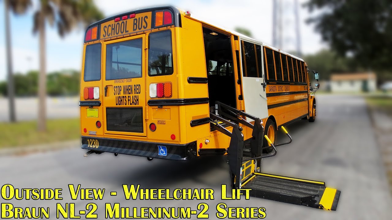 Braun™  NL-2  Millennium-2 Series™ Wheelchair Lift (outside view)