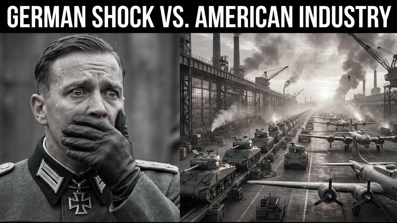 The Moment a Nazi Officer Saw U.S. Factories and Realized Germany Had Lost