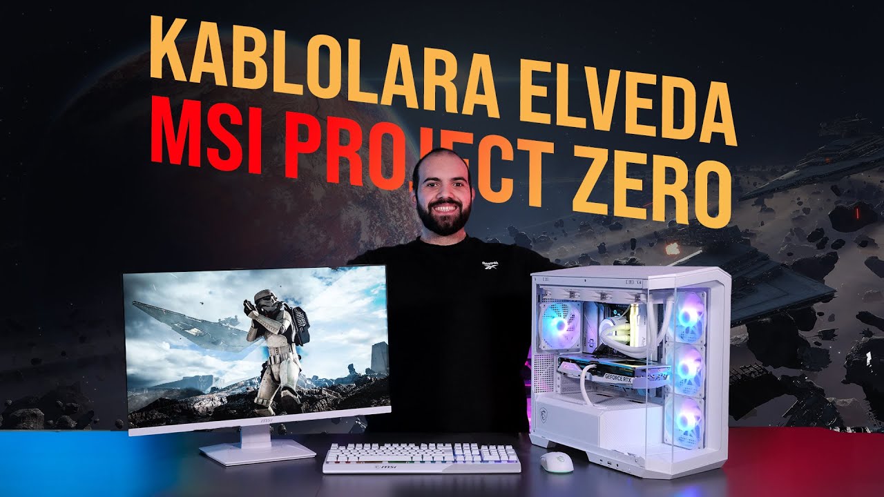 KABLOLARA ELVEDA! MSI PROJECT ZERO!