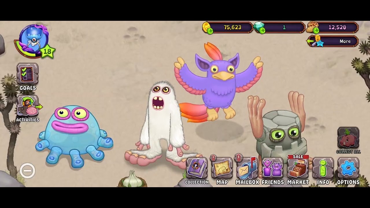 Part 3 of playing my singing monsters