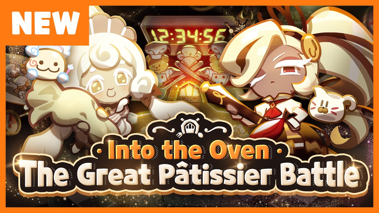Into the Oven! The Great P&acirc;tissier Battle 🍳 | CookieRun: OvenBreak | Update Preview