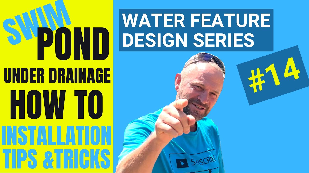 Under Pond Drainage (Prevent Bubbles) | Water Feature Design Series #14