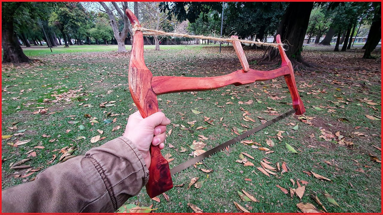 Sierra de Arco - Bow Saw - Frame Saw - Buck Saw - Volver a las bases challenge - Back To Basics