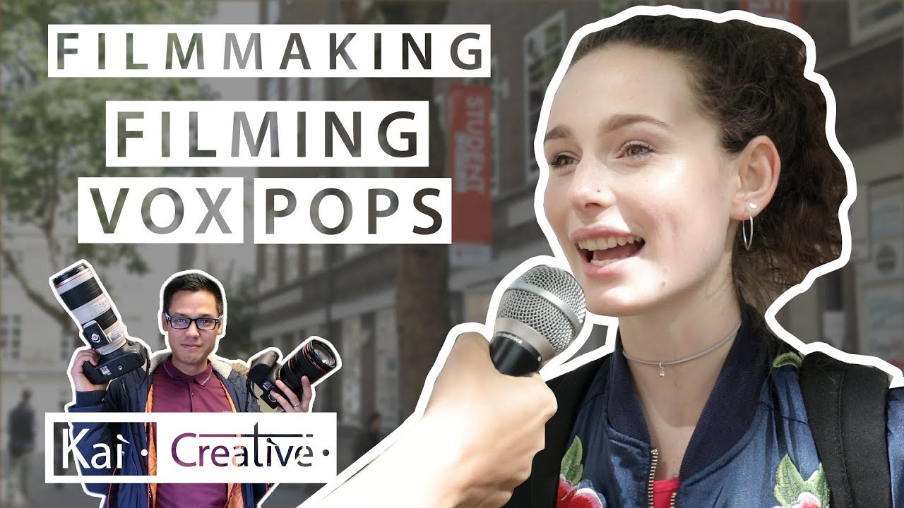 Как снимать VOX POPS? | Советы и рекомендации | Kai Creative
