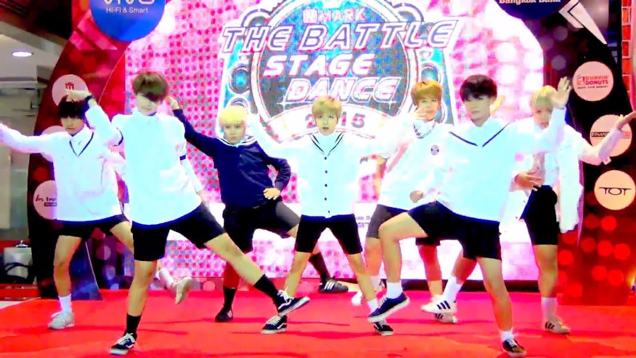 150814 BangEarn cover BTS - Danger + I NEED U @N MARK THE BATTLE STAGE DANCE 2015 (Audition)