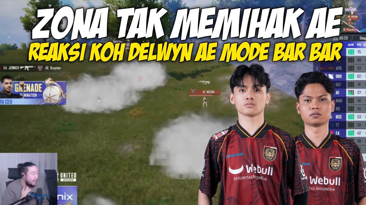 REAKSI KOH DELWYN AE MODE BAR BAR | ZONA MENTAL TERUS