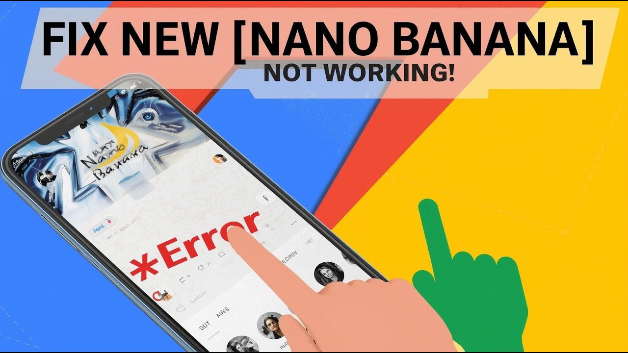Fix Nano Banana Fast - How to Solve Google Gemini Not Working Issue (Full Guide 2025)