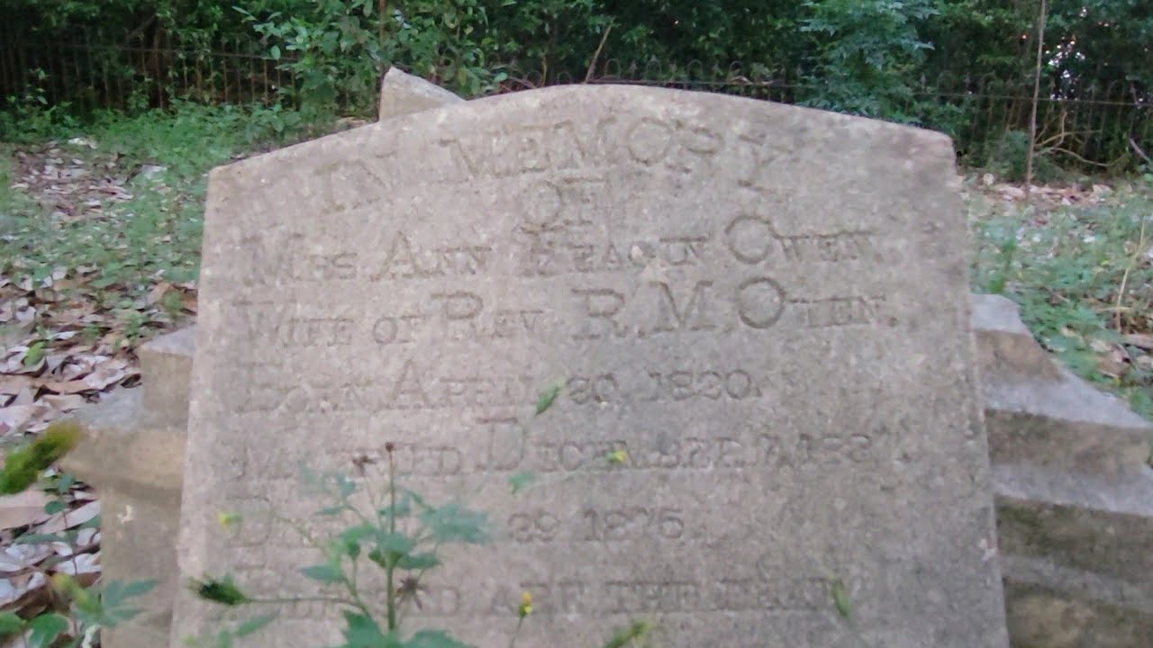 Owen Cemetery, (S.R. 90), Dooly County,GA. 08/19/22. Rick's Random Roadside,video 12.