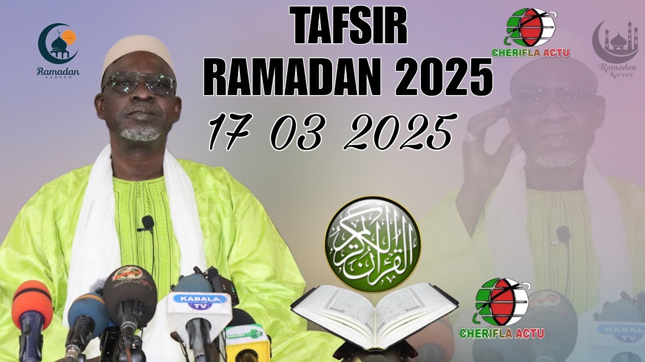 En Direct ! #Tafsir 2025. As Seid Chérif Ousmane Madane Haidara Du 17  Mars 2025