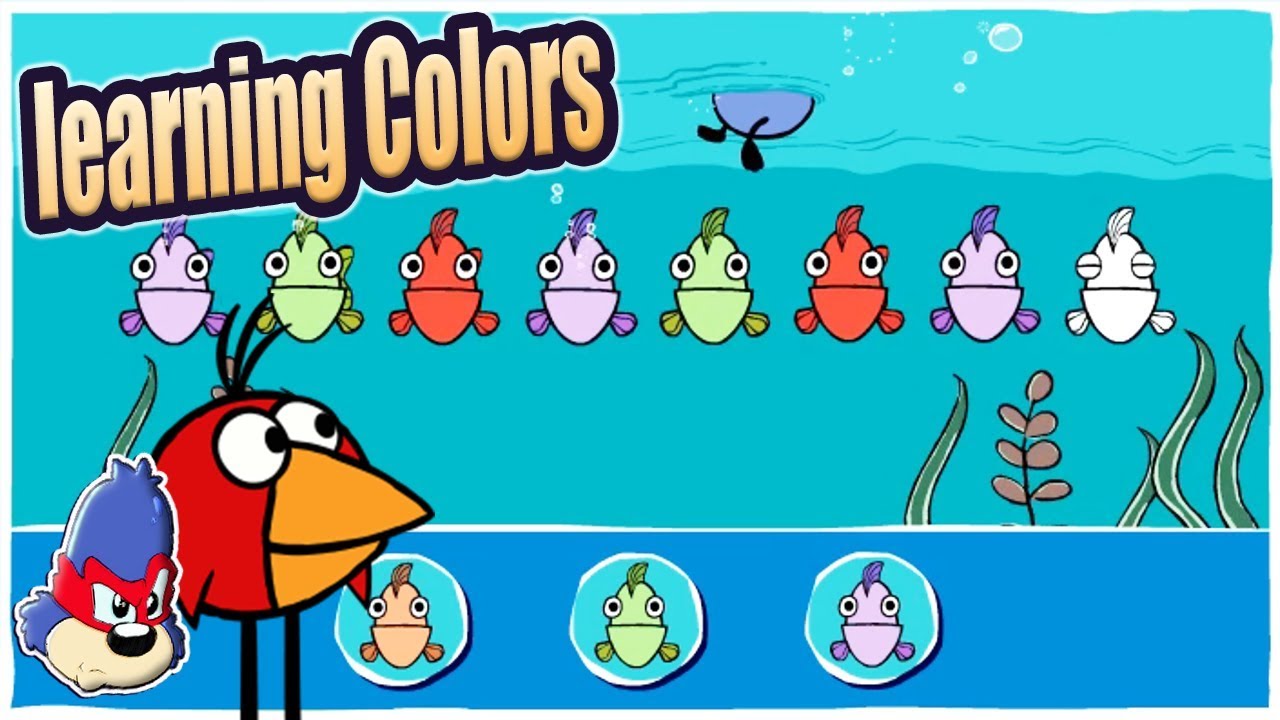 PBS Kids | Peep and The Big Wide World Games | Learning Colors With Animals
