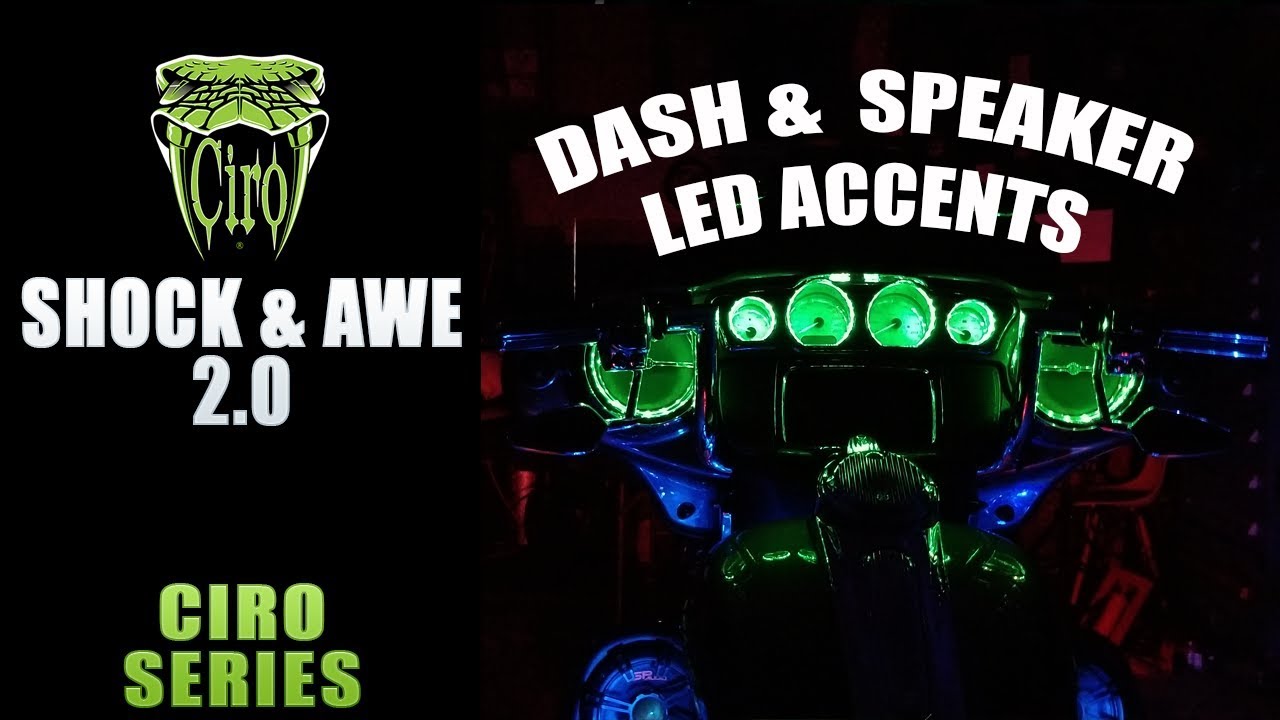 Ciro Shock & Awe LED Dash & Speaker Accent Install