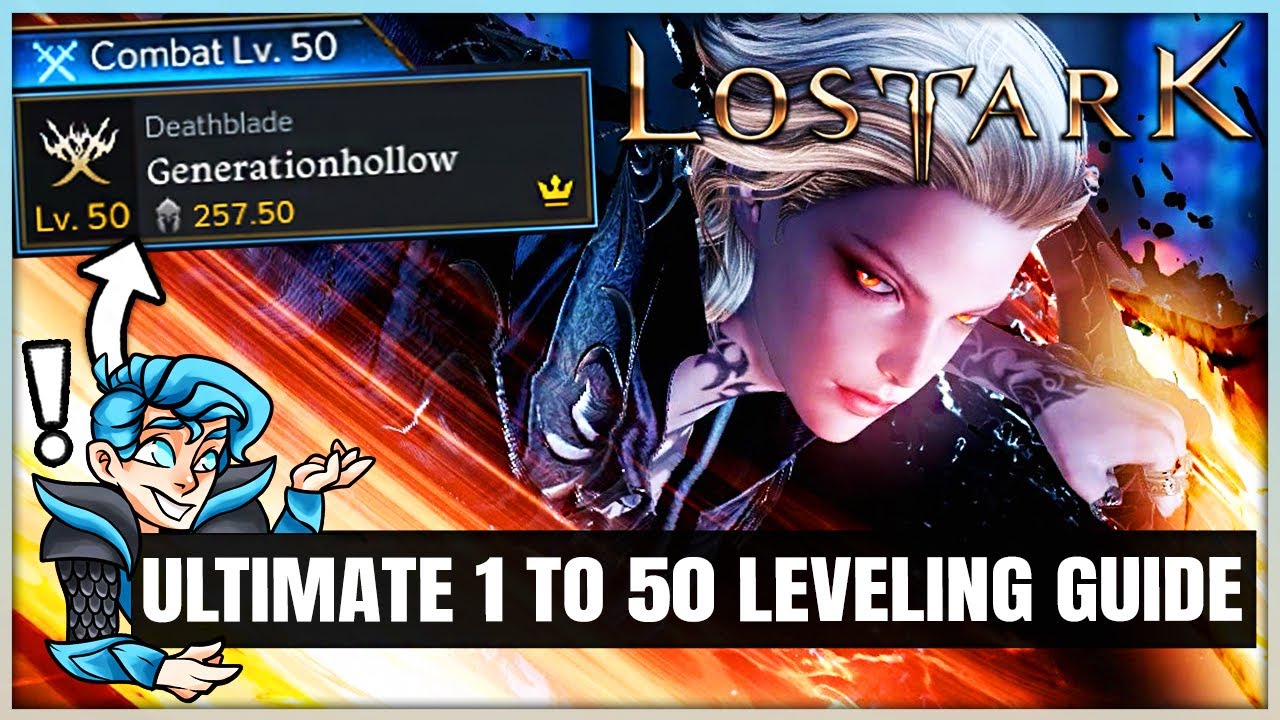 How to Level Up + Get to Max Level FAST - Lost Ark Leveling XP Guide - 1 to 50 & 55 - Lost Ark!