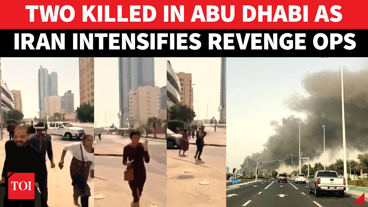 Death & Destruction In Abu Dhabi As Iran Rains Missiles; 2 Killed, Cars Damaged | Shockwaves In UAE