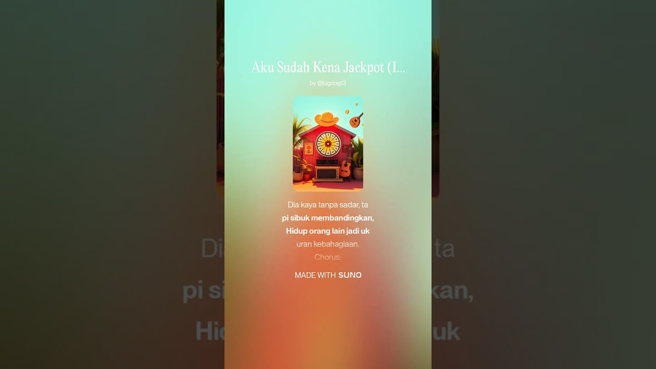 Aku Sudah Kena Jackpot (Indonesian Reggae Female) I Hit The Jackpot | Verman Bedessee & BDC AIM Band