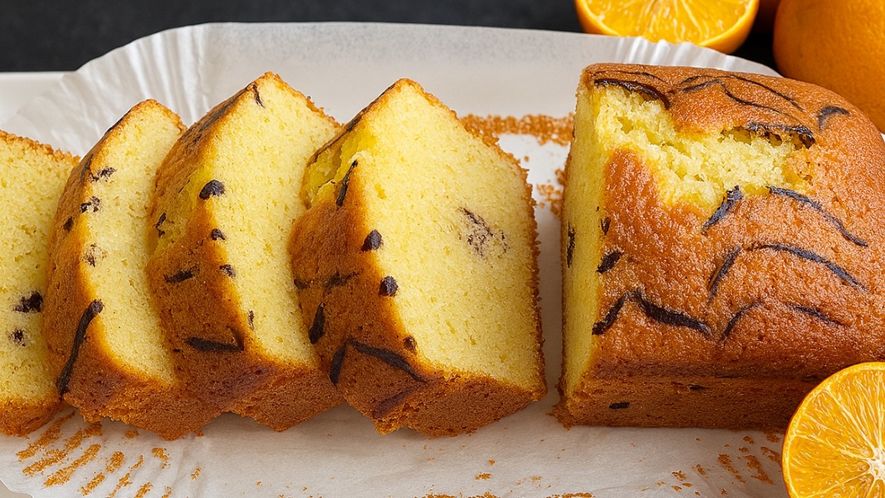 Easy Orange Cake Recipe - Homemade Cake with fresh Oranges in minutes!