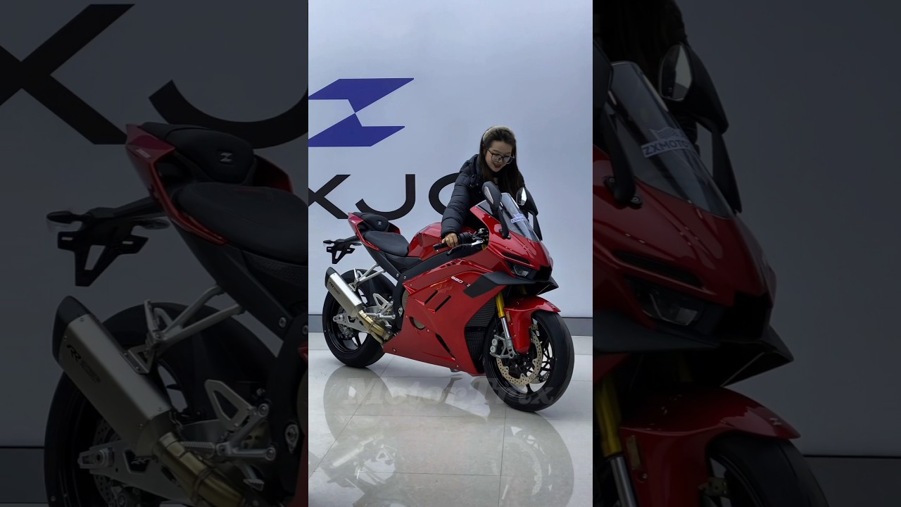 Представляем совершенно новый суперспортивный мотоцикл ZXmoto 820RR 2026 года! #zxmoto #motorcycl...