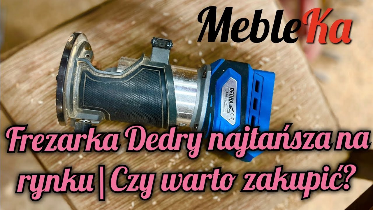 37.Frezarka Dedry najtańsza na rynku|Czy warto zakupić?