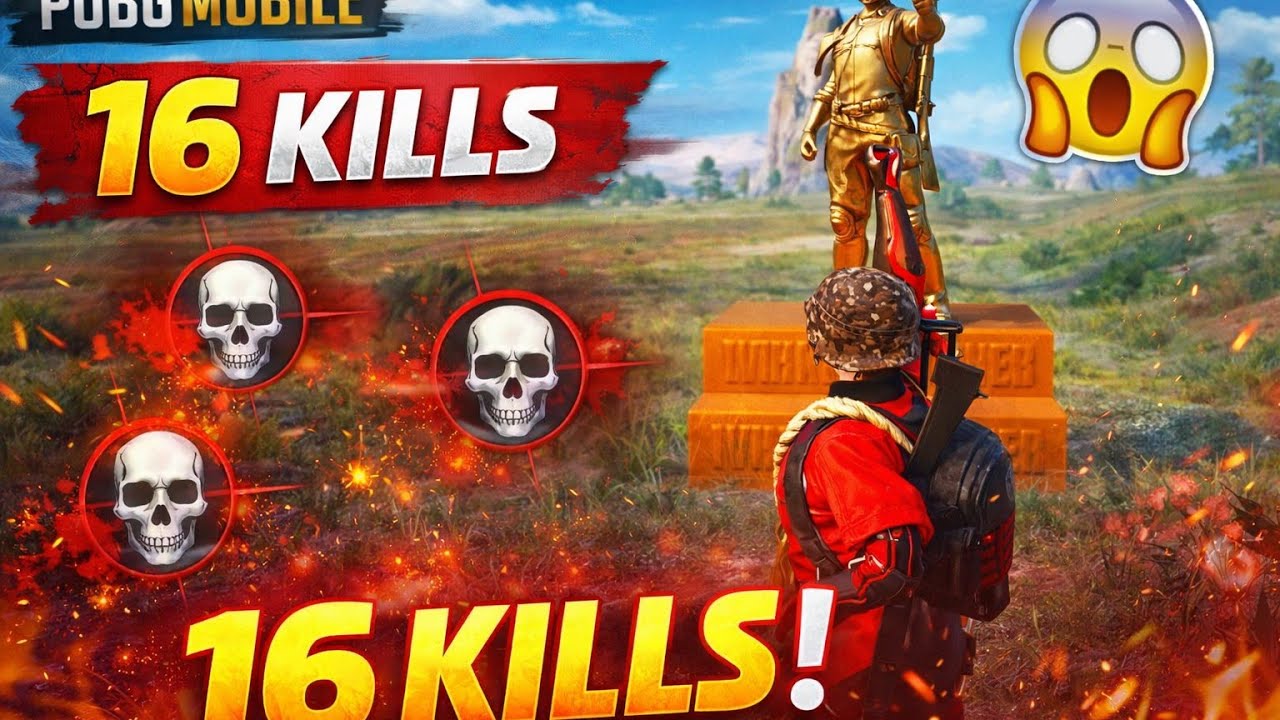 16 kills in sanhok #pubgmobile #caniearnmoneybyplayingpubg #pubg 