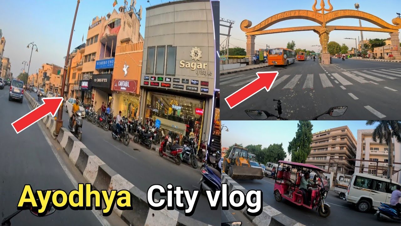 Ayodhya city vlog | ayodhya Sahadatganj baipass | ayodhya new development | pawanyadavVlogs