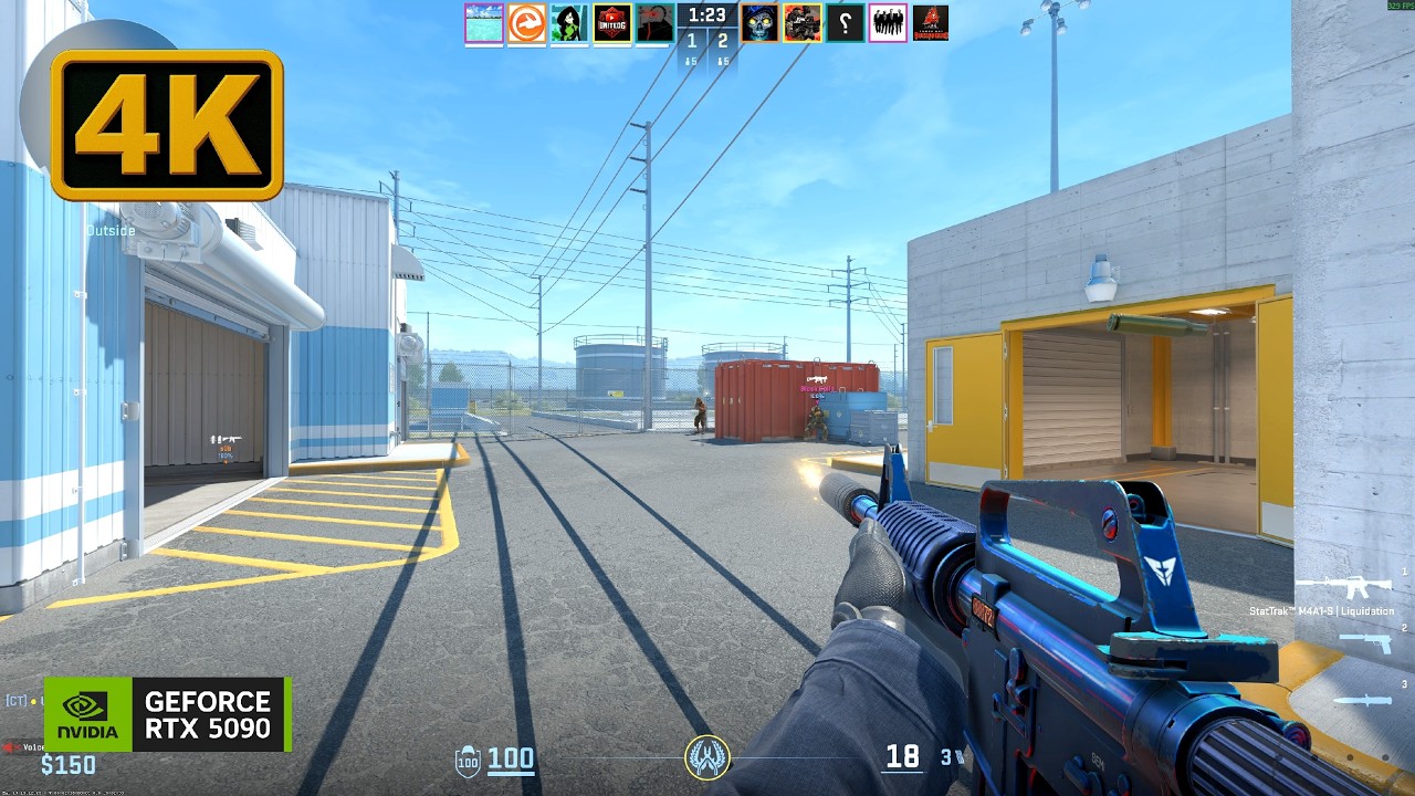 Counter-Strike 2 Gameplay 4K (No Commentary)