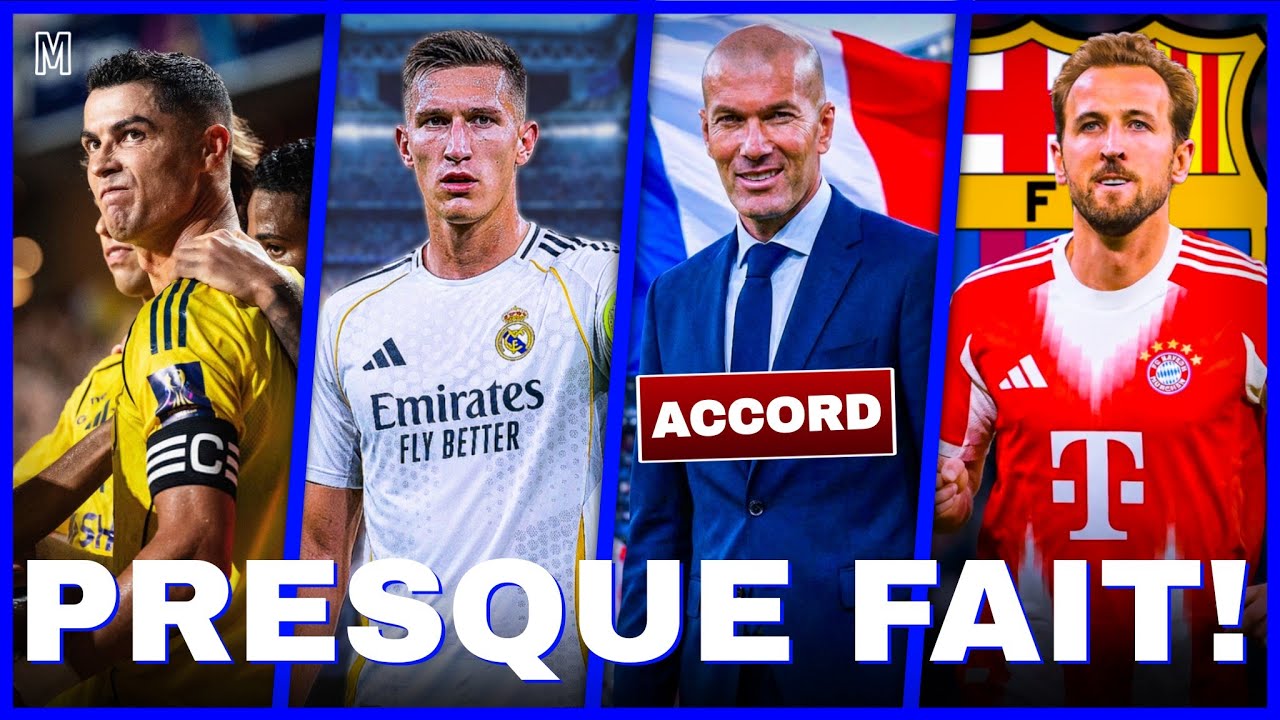 🚨 BOMBE : ZIDANE REMPLACE DESCHAMPS ! (Le Real lâche Konaté, Kane au Barça ?)