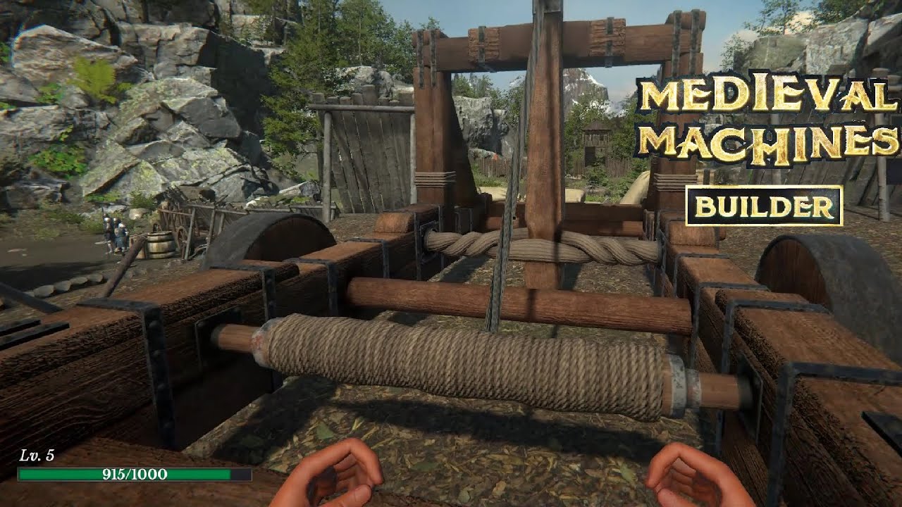 Medieval Machines Builder - Early Access Gameplay [Casual/Simulation/Building/Action/Survival]