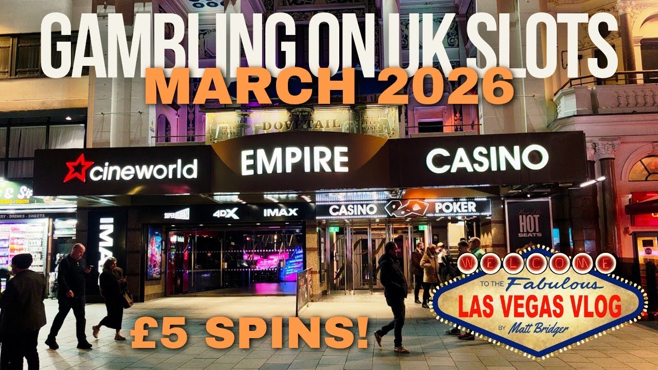 Epic Slots Session At Empire Casino, London - &pound;5 Max Bet Spins! Plus Vegas Plans!
