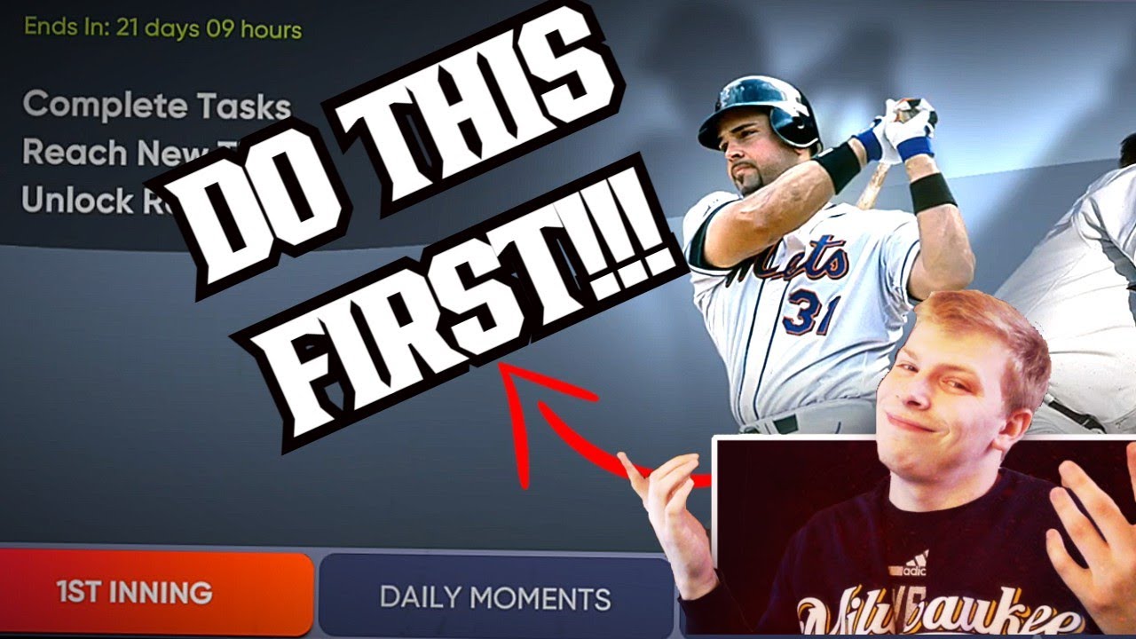 WHAT TO DO FIRST IN MLB THE SHOW 21 DIAMOND DYNSATY! 1st Inning Program, Team Affinity and MORE!