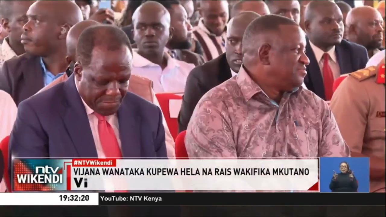 Vimbwanga: Vijana wanataka kupewa hela na rais wakifika mkutano